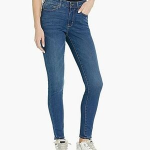 GOODTHREADS Women's Mid-Rise Skinny Jean Trendy, Fun, Denim